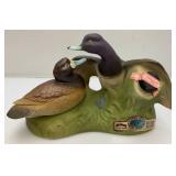 Vintage Jim Beam Bluebill Duck Decanter