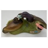 Vintage Jim Beam Bluebill Duck Decanter