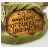 Vintage Jim Beam Bluebill Duck Decanter