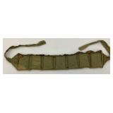 WWII 1944 Turkish Mauser 8MM 7.9 Ammo Belt With 14 Five Round Clips (70 Total Rounds)