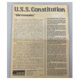 Vintage Monogram U.S.S. Constitution "Old Ironsides" Ship Model (Open Box New)