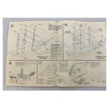 Vintage Monogram U.S.S. Constitution "Old Ironsides" Ship Model (Open Box New)