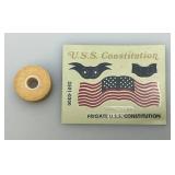 Vintage Monogram U.S.S. Constitution "Old Ironsides" Ship Model (Open Box New)