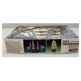 Vintage Monogram U.S.S. Constitution "Old Ironsides" Ship Model (Open Box New)