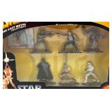 STAR WARS Action Master 6 Pack Collectors Set Die Cast Metal Miniature Figures (New Old Stock)