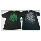 Size Med Misc. Graphic Tees (One New With Tag)