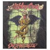 Guns N Roses And Motley Crue T-Shirts Size (L)