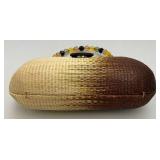 Le Sac Handmade Handbag (Very Nice) 9 1/2" L x 6 1/2" H x 3" W