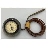 Antique  Jas. P. Marsh FahrenHeit Gauge 3"