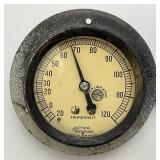 Antique  Jas. P. Marsh FahrenHeit Gauge 3"
