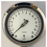 Vintage Solfrunt 5" Glass Front Gauge