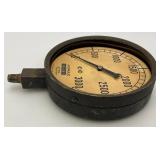 Antique  Jas. P. Marsh Hydraulic Gauge 6" (Glass Missing)