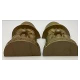 Vintage W.C Fields Plastic Bookends