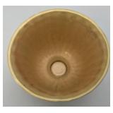 Vintage RED WING  Pottery Light Pink Ribbed Pedestal Planter 6 1/2" Tall