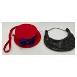 Two Vintage Handbags One Shaped Like A Hat