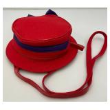 Two Vintage Handbags One Shaped Like A Hat