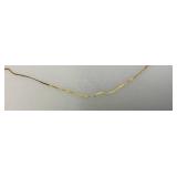 24" 14K Marked Necklaces 2.04 Grams (Needs Repair)