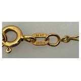 20" 14K Marked Necklace  3.54  Grams