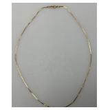 18" 14K Marked Necklace  2.20 Grams