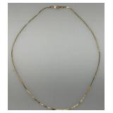 18" 14K Marked Necklace  2.20 Grams