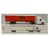 Misc. Ertl Miniature Die-Cast Semi Trucks, Auto Banks And More (Most With Advertising) NIB