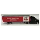 Misc. Ertl Miniature Die-Cast Semi Trucks, Auto Banks And More (Most With Advertising) NIB