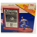1991 Starting Lineup Headline Collection (Bo Jackson) Kansas City Royals & (Rickey Henderson) Oakland Athletics (NEW OLD STOCK)