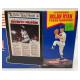 1992 Starting Lineup Headline Collection (NOLAN RYAN) Texas Rangers & (Ken Griffey Jr.) Seattle Mariners (NEW OLD STOCK)