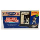 Starting Lineup Headline Collection 1991 (Jose Conseco) Oakland Athletics & 1992 (Ken Griffey Jr.) Seattle Mariners (NEW OLD STOCK)