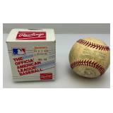 1968 Minnesota Twins Team Signed Baseball With Jim Holt And Tony Oliva And More (Signatures Very Faint)