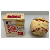 Al Hrabosky (The Mad Hungarian) Autographed Baseball