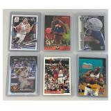 Misc. Sports Cards In Protective Sleeves