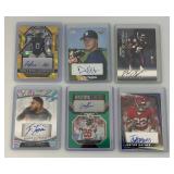 Misc. Autographed Sports Cards In Protective Sleeves