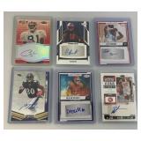 Misc. Autographed Sports Cards In Protective Sleeves