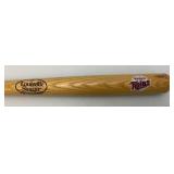 Vintage Collectible Miniature Louisville Slugger Baseball bats Including Babe Ruth, Harmon Killebrew And Minnesota Twins