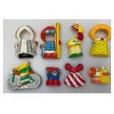 Misc. Vintage Toys And 8" Mini Globe