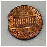 1964 D Error Penny (Mis-Punched)