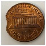 1964 D Error Penny (Mis-Punched)