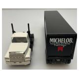 Misc. Ertl Miniature Die-Cast Semi Trucks, Auto Banks And More (Most With Advertising) NIB