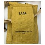 Misc. Military Items Including Ammo Belt, Patches And More