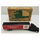 Misc. Ertl Miniature Die-Cast Semi Trucks (Most With Advertising) NIB