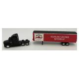 Misc. Ertl Miniature Die-Cast Semi Trucks (Most With Advertising) NIB
