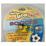 Micro Gear Sports Electronic Fm Radio SOCCER Ultra Light Wieght (NIP)