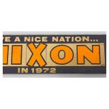 1972 NIXON Bumper Sticker
