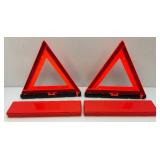 Est. $45.00 - $60.00 Commercial Safety Highway Triangle Reflector Kits