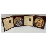Misc. Collectible Plates Including Edwin M. Knowles NORMAN ROCKWELL Plates And More
