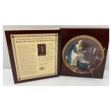 Misc. Collectible Plates Including Edwin M. Knowles NORMAN ROCKWELL Plates And More