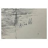 Misc. Vintage Framed Behind Glass E. W. Kemble Lithographs