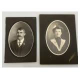 Vintage Photographs Including Glass Negative, Hand Colored Picture And More
