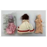 Group Of Miniature Vintage Dolls, Clothes, Madam Alexander And More